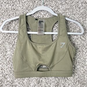 Gymshark Olive Sports Bra